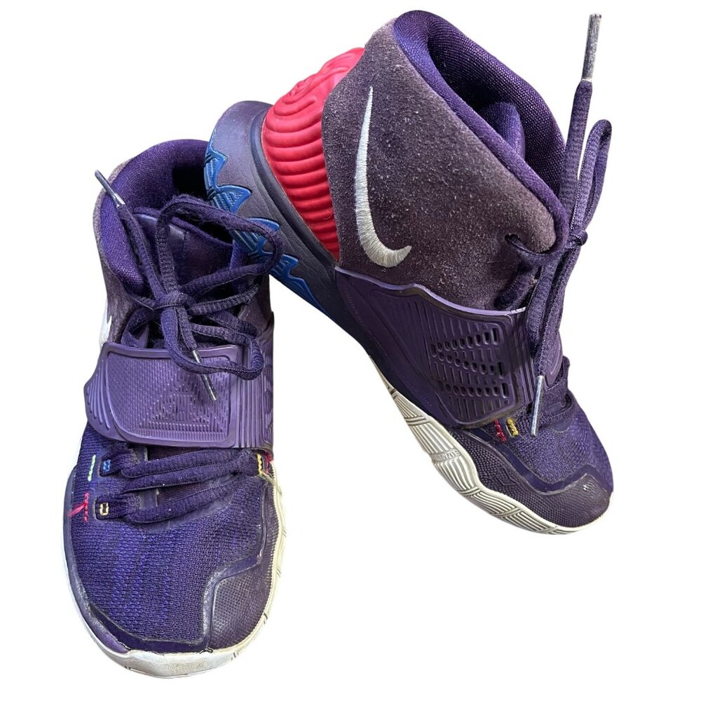 Nike Kyrie Irving 6 BG Enlightenment Sneaker Youth 1 Purple Basketball Casual